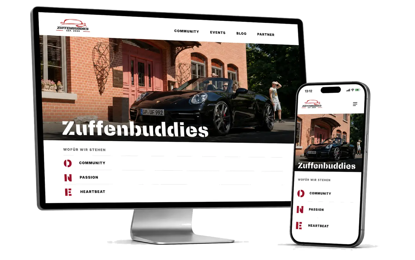 Zuffenbuddies – Website-Vorschau